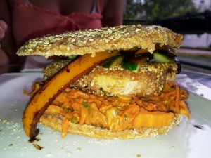 Asia-Sesam-Burger