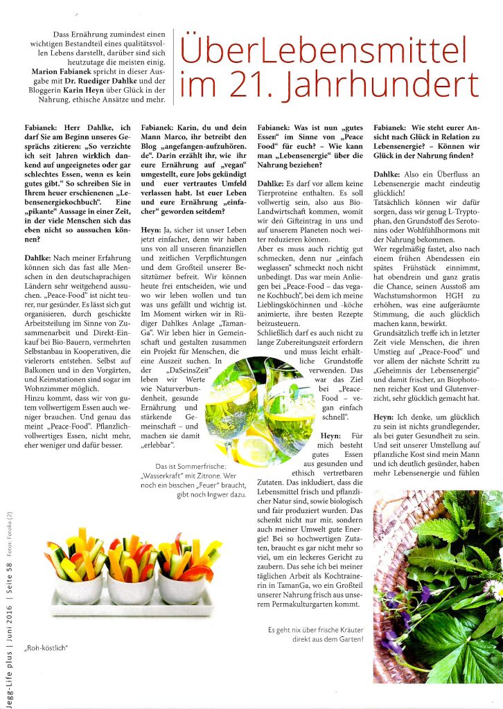 Interview mit Dr. Ruediger Dahlke und Karin Heyn