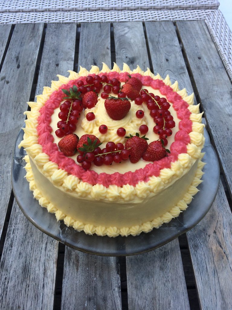 Vegane Hochzeitstorte